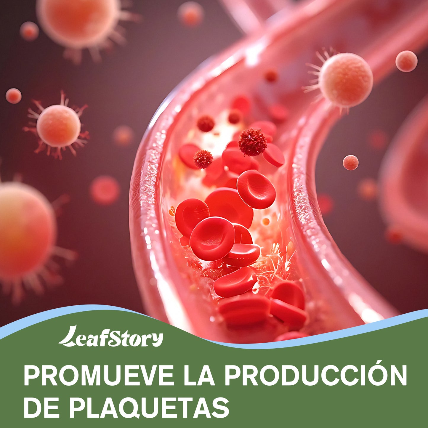 Leafstory Digestive Enzymes with Papaya Leaf Extract - 60/600 mg Vegetable Capsules, 10 Times More Potent - Platelet Booster, Bone & Spleen Support, Immune System & Upper Digestive Health.