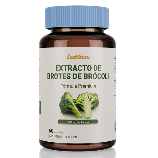 Leafstory Broccoli Sprout Extract, 1000 mg, 60 Tablets