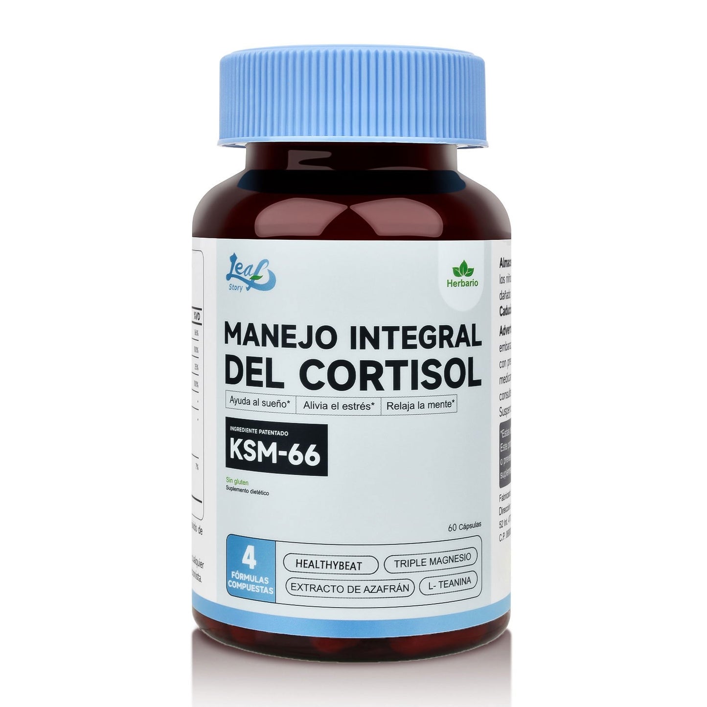 Leafstory Controlling cortisol helps you fall asleep and relieve stress.